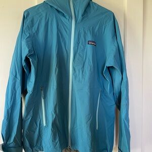 Patagonia Blue Rain Jacket